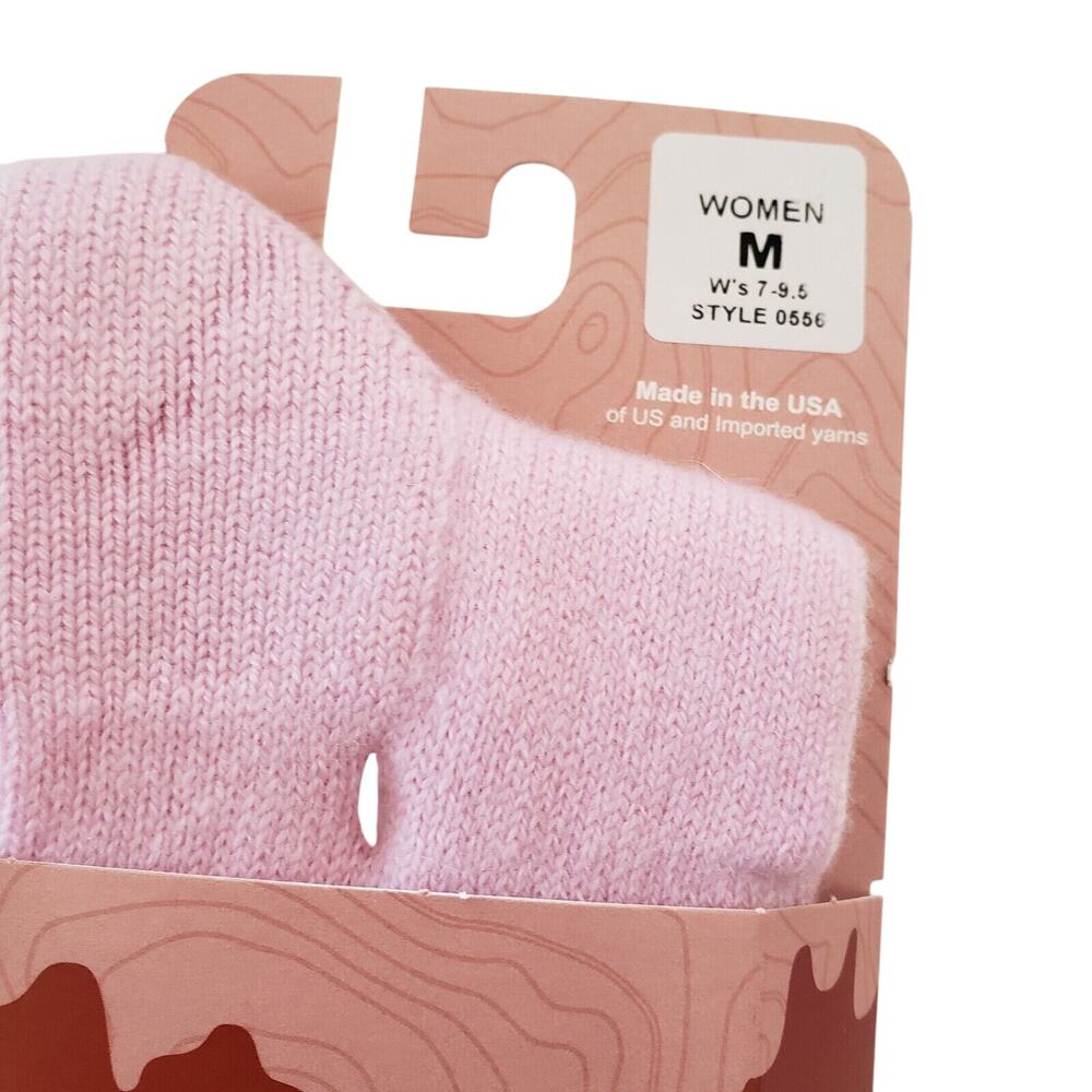 B.Ella 82% Cashmere Crew Socks Dawn Pink Luxury RORY Dress Sz 7-9.5 M Cozy Warm - Picture 2 of 3